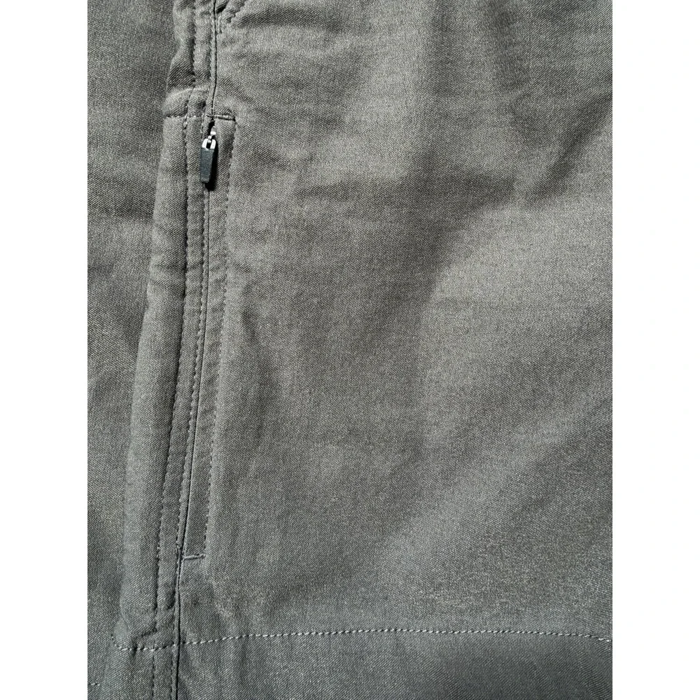 prAna Shorts Mens 30W Gray Stretch Hiking Outdoor Casual Lightweight - Picture 5 of 6